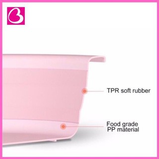Thau rửa mặt gấp gọn hình cá