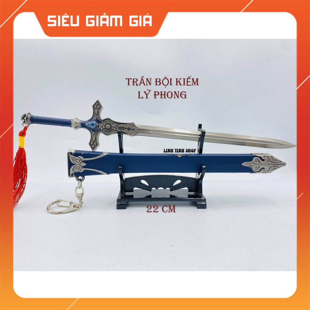FREESHIP GIÁ RẺ NHẤT Móc khóa Lý Phong Trần bội kiếm