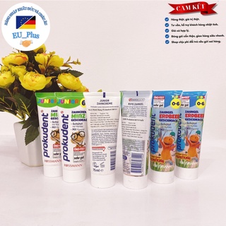 Kem đánh răng cho bé Prokudent 75ml - Đức