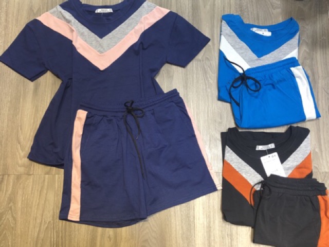 Bộ đồ mặc nhà/ đi chơi chất cotton dày dặn thoáng mát