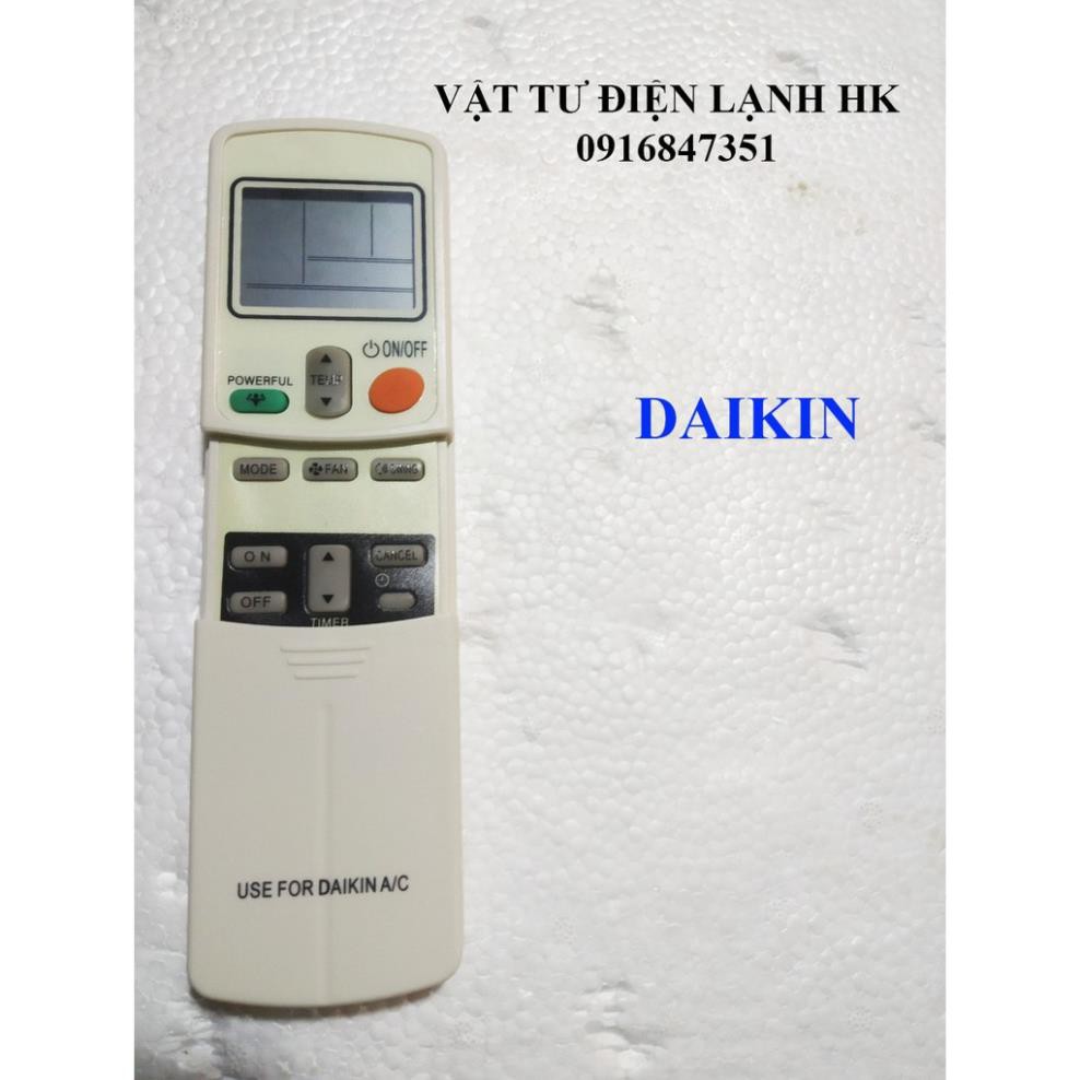 Điều khiển điều hòa các hãng mẫu như hình - Remote máy lạnh