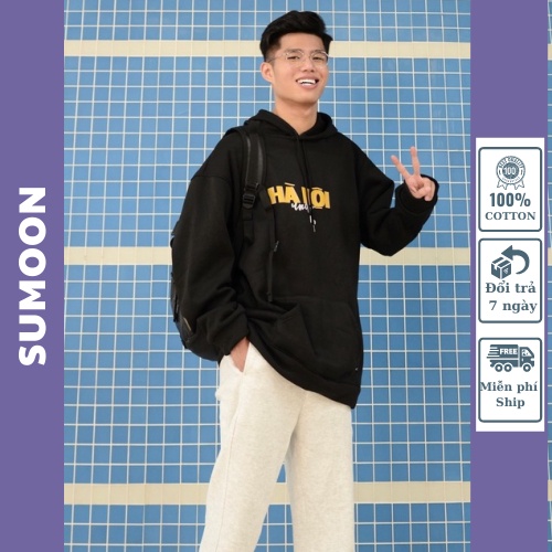 [12FASHIONSALE1-10k đơn 50k] Hoodie local brand  ,áo hoodie  form rộng nam nữ Unisex dài tay chất liệu Nỉ Bông