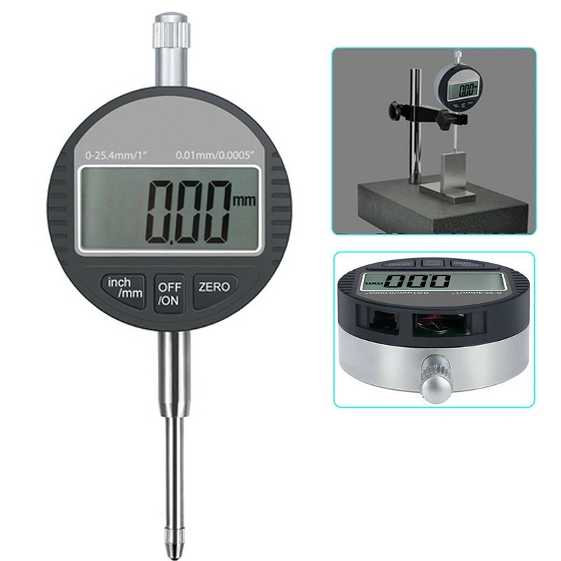 Đồng Hồ Kỹ Thuật Số Đo Khoảng Cách 0-12.7mm 0-25.4mm 0.01mm 0.001mmm