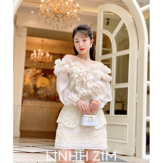 ÁO DESY TRẮNG- LINHH ZIM