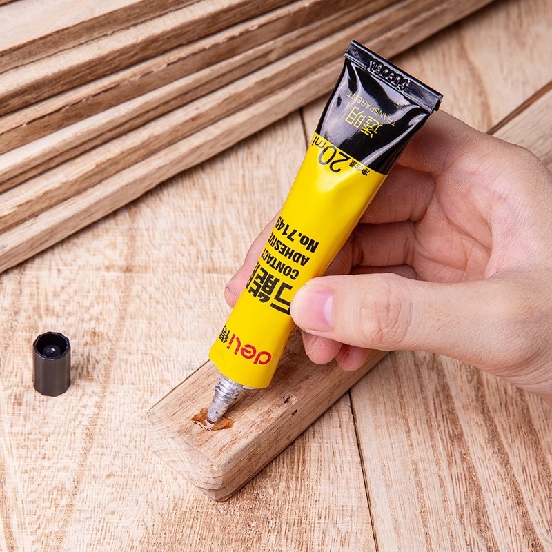 Keo Siêu Dính Đa Năng Deli - 7ml/ 20ml - Có Thể Dán Trên Mọi Bề Mặt - Phù Hợp Sửa Chữa, Ghép Nối - 7140/7149