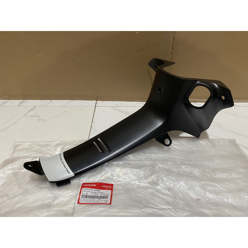 Ốp ống yếm trung tâm - ốp ổ khoá HONDA WAVE RS 100 REPSOL. *NH-158R* 64310KTL670ZA