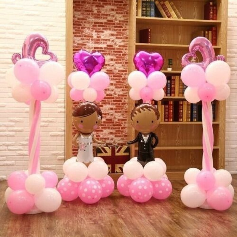 1 Bộ Giá Đỡ Bong Bóng Trang Trí Tiệc Cưới