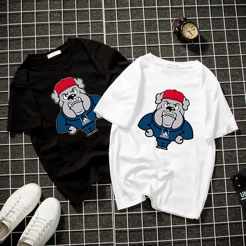 Áo thun unisex pug siêu ngầu form rộng vải dày mịn 2019T1281