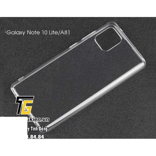 Ốp lưng silicon dẻo trong suốt SamSung Galaxy Note 10 Lite