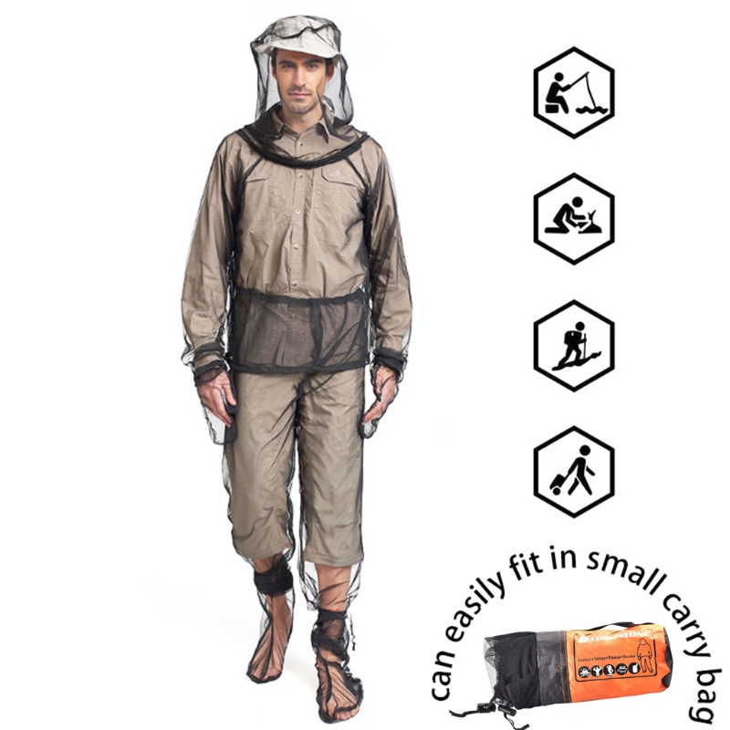 QQ Bộ Quần Áo Chống Nắng Đi Cắm Trại Tiện Dụng Cho Nam Và Nữ