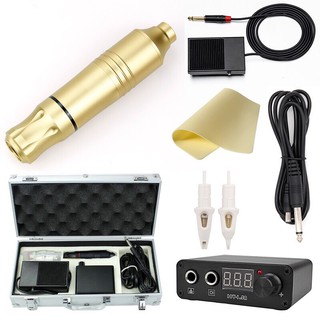 máy xăm pen đủ bộ hộp sắt