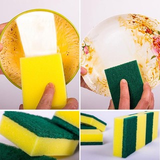 Miếng bọt biển rửa bát chén tiện dụng