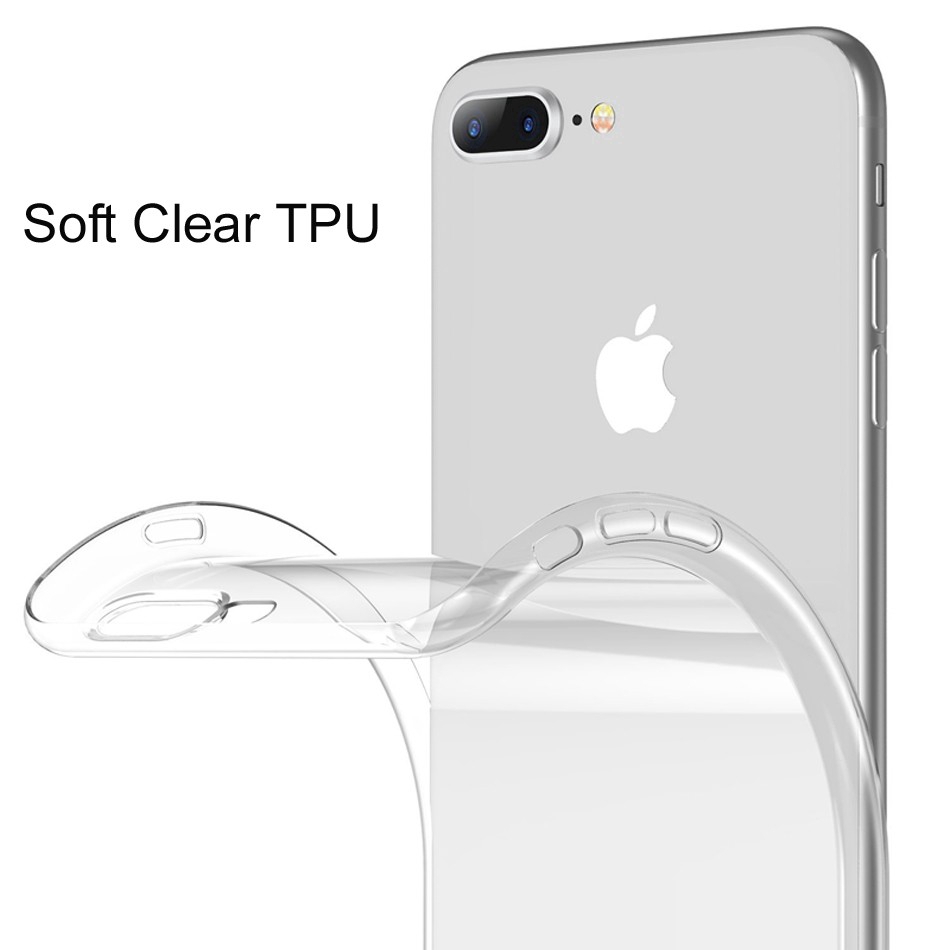 Ốp Điện Thoại Tpu Trong Suốt Cho Iphone 5 5s 6 6s 7 8 Plus Case Iphone X Xr Xs Max 11 12 Mini Pro Max | BigBuy360 - bigbuy360.vn