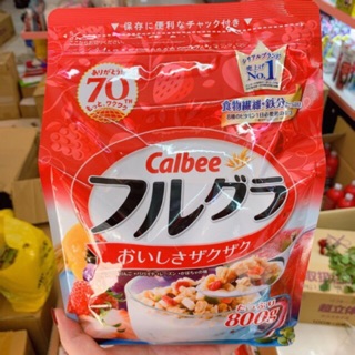 Ngũ cốc CALBEE Nhật 800g date 19.12.28