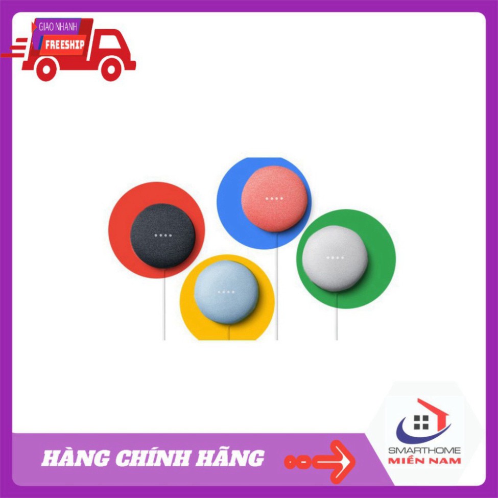 XẢ KHO THANH LÝ Loa thông minh Google Nest Mini 2 🌐GIÁ TỐT🌐 (Google mini thế hệ thứ 2) XẢ KHO THANH LÝ