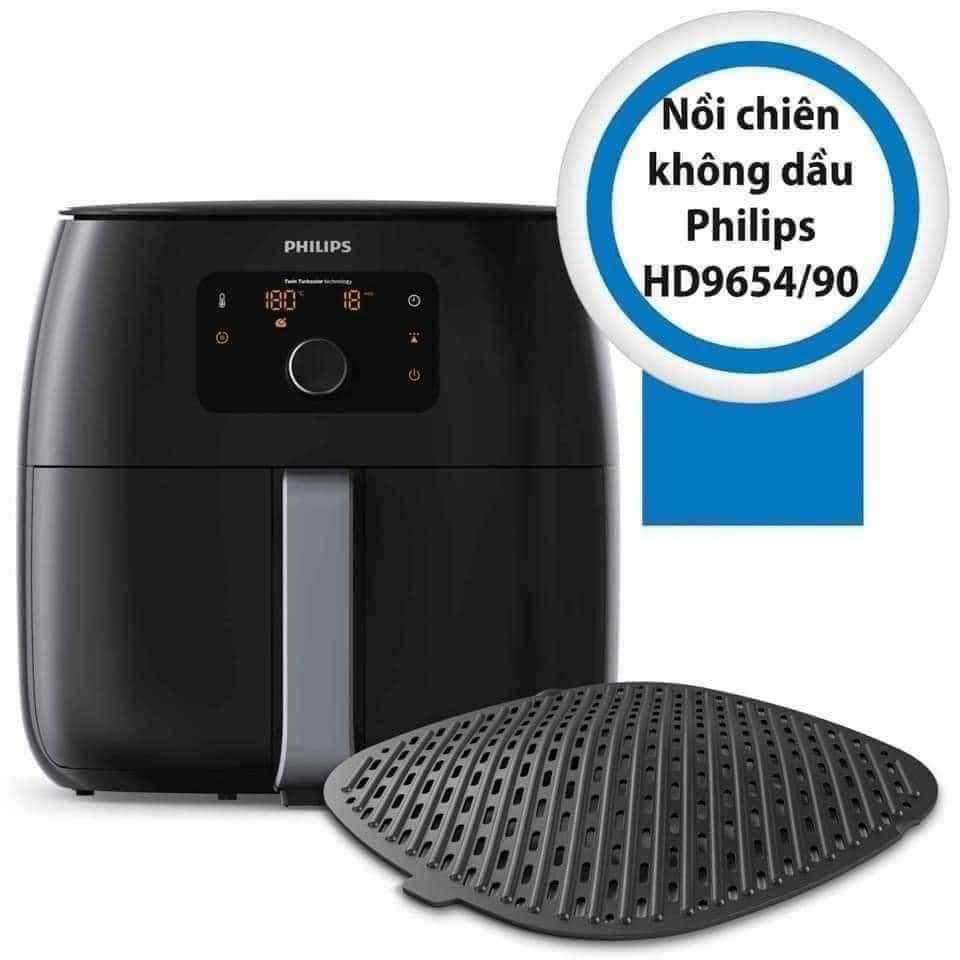 Nồi chiên không dầu Philips HD 9654/90 [nguyên seal chính hãng Đức]