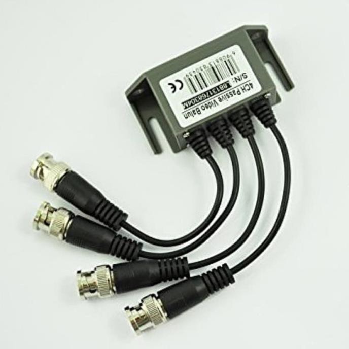 Gede Dây Cáp Utp Video Balun - 4 Kênh