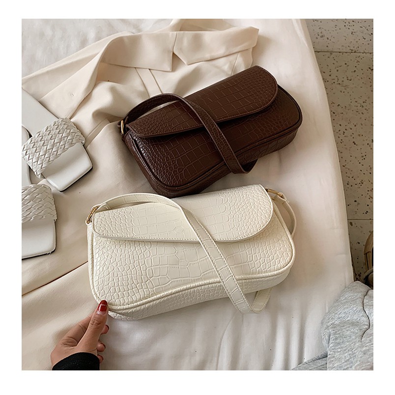 Túi Kẹp Nách 💚𝗙𝗥𝗘𝗘𝗦𝗛𝗜𝗣💚 Túi Xách Nữ Kẹp Nách Vân Da Rắn Kiểu Dáng Thời Trang Mới Size Lớn Tiện Dụng TX30 - VIMITA SHOP