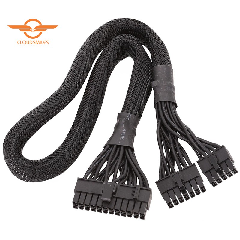 CORSAIR Dây Cáp Nguồn 14 + 10pin Sang 24 Pin Atx 20 + 4 Pin Pc Psu Dành Cho Máy Cortex Ax1500I Ax1200I Ax860I Ax760I