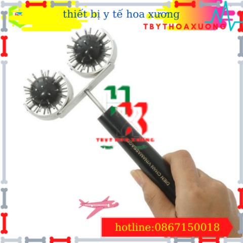 [Hàng Chính Hãng Diện Chẩn Bùi Quốc Châu] Cầu Đinh Đôi Lớn Cán Dài-Dụng cụ diện chẩn