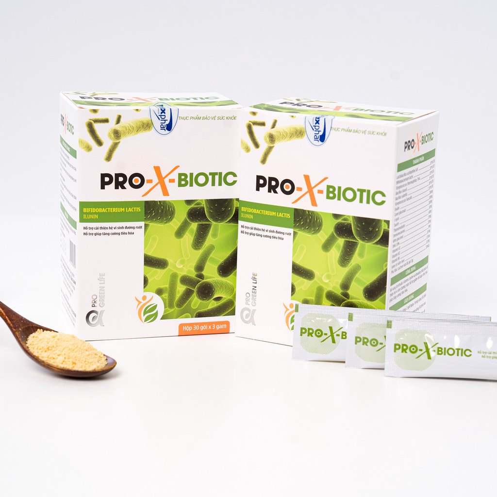 Men Vi Sinh Giúp Bổ Sung Lợi Khuẩn Cho Hệ Tiêu Hóa Pro X Biotic Hộp 30 Gói