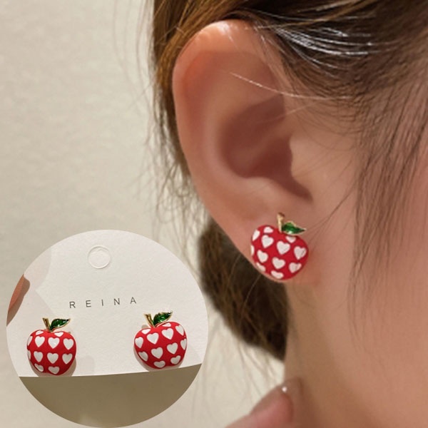 Bông Tai Phong Cách Giáng Sinh Hàn Quốc Thời Trang Cho Nữ