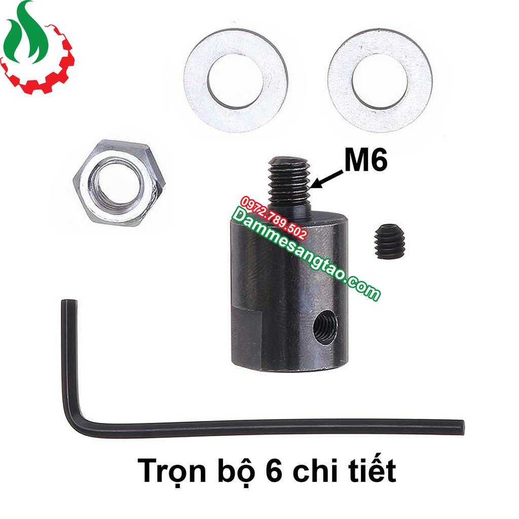 DMST Trục giữ đĩa cắt M6 cho motor