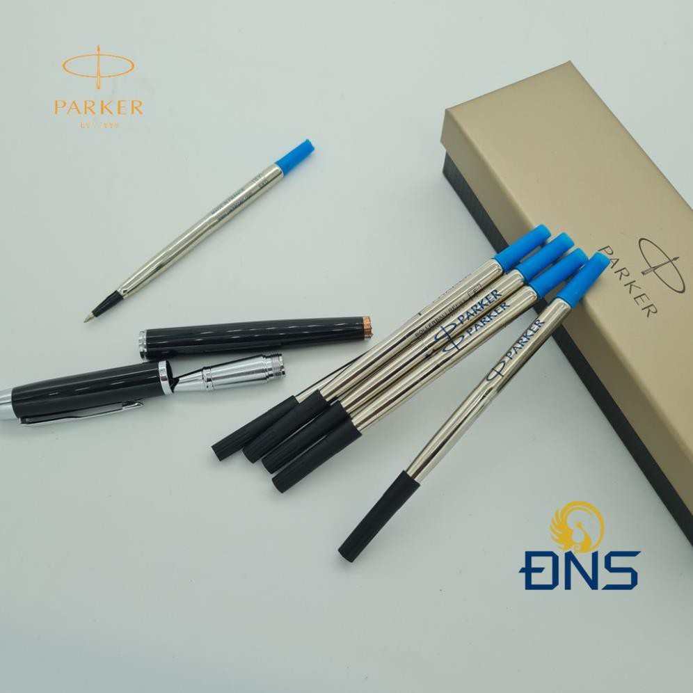 [Combo 5]  Ruột Ngòi Bút Ký Dạ Bi, Ruột Ngòi Bút KÝ Cao Cấp Parker - Xanh/Đen 0.5mm