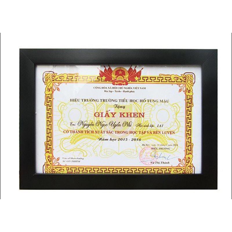 IN, KHUNG BẰNG KHEN, GIẤY KHEN, GIẤY CHỨNG NHẬN, VINH DANH