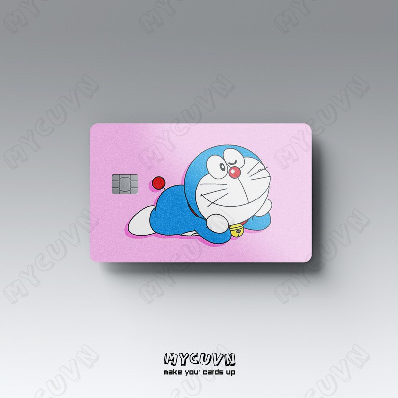 Miếng dán thẻ ngân hàng/dán thẻ ATM-BASIC-Trang trí thẻ ATM, thẻ Xe, thẻ Thang Máy (Chống Nước, Chống Xước)