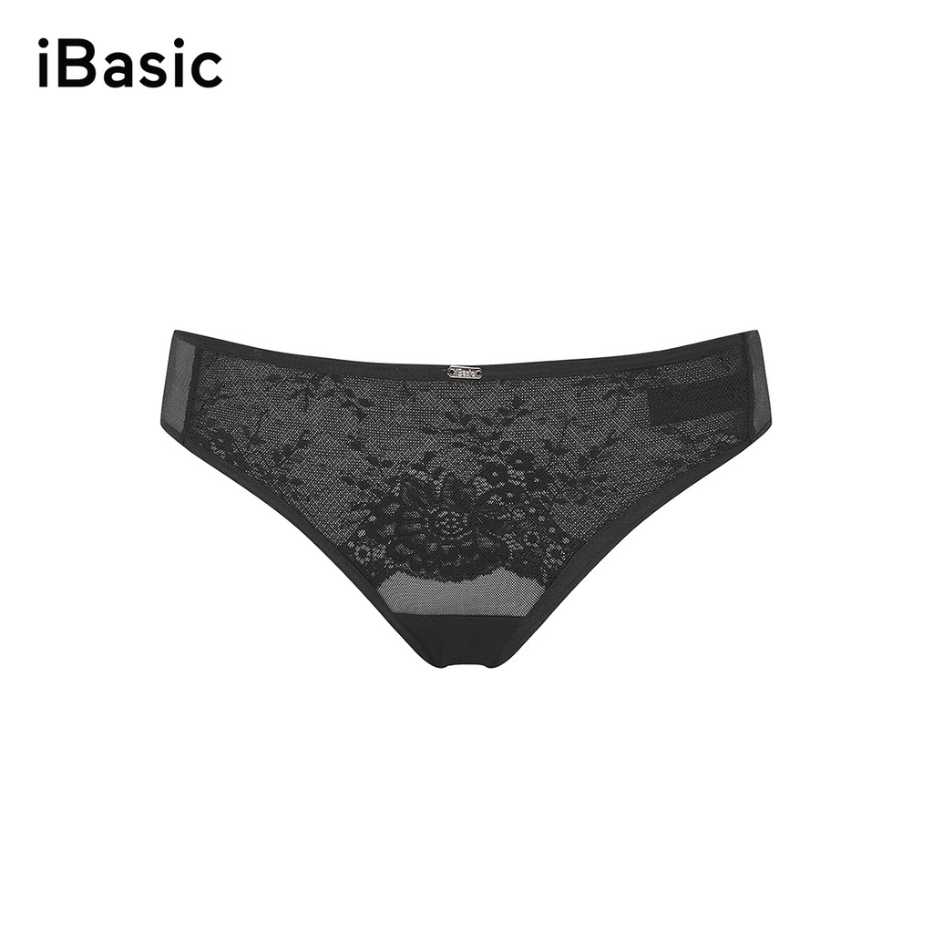 [Mã FAMALLT5 giảm 15% đơn 150k] Quần lót nữ bikini lưới phối ren iBasic PANY056