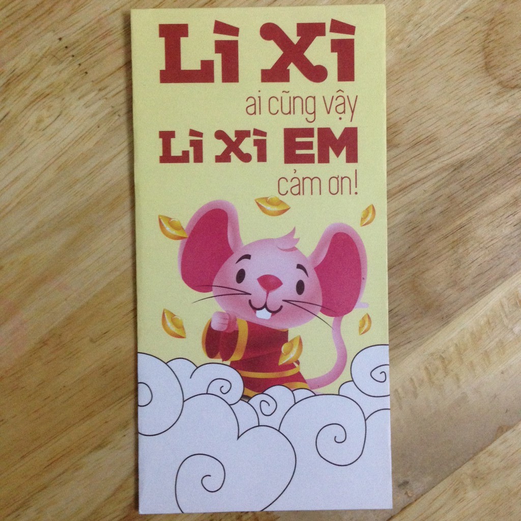 Bao lì xì năm mới đủ mẫu cực xinh giá chỉ 1k - mua 5 tặng 1