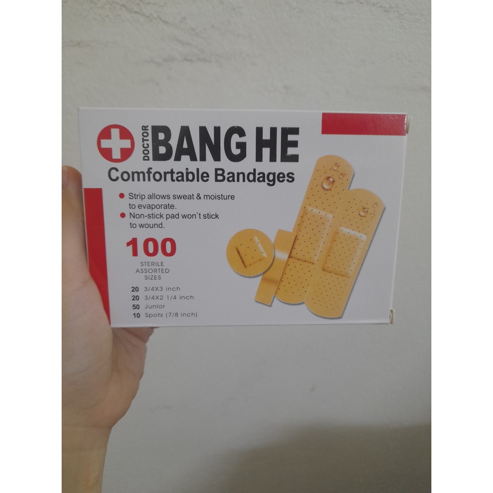 Hộp băng dán cá nhân 100 miếng