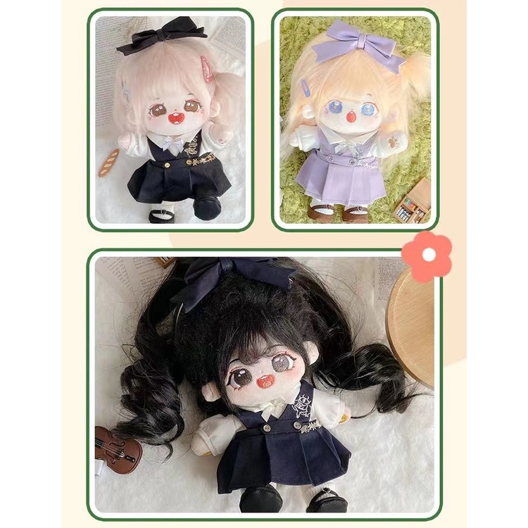 Bộ Đồ Cho Búp Bê Năm 2023 Bằng Cotton 20cm Nhiều Màu Sắc Tùy Chọn Phong Cách Mới