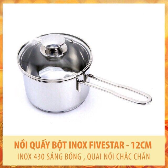 Nồi Nấu Bột Inox 3 Đáy Đủ Size