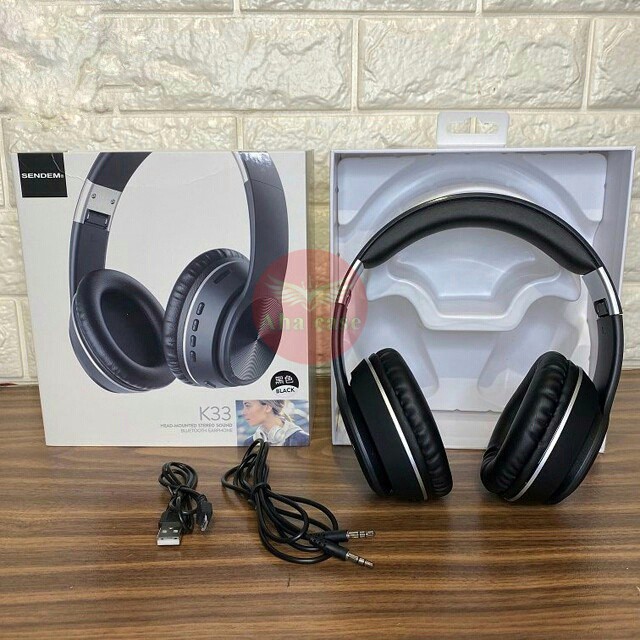 (RẺ VÔ ĐỊCH) Tai nghe SENDEM K33, bluetooth 5.0, tai nghe over ear đa năng