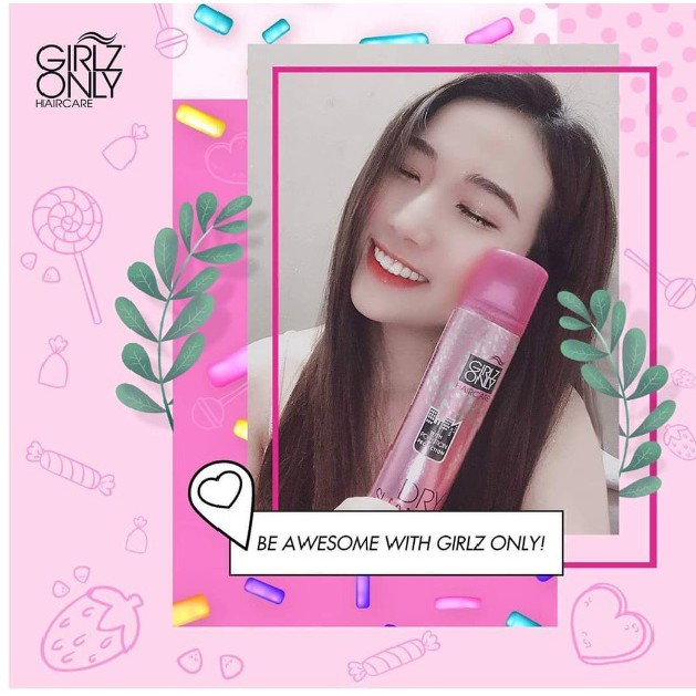 Dầu Gội Khô 5 loại Girlz Only Dry Shampoo 200ml | BigBuy360 - bigbuy360.vn