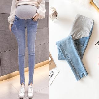 Quần Bút Chì Thời Trang Xuân Thu Cho Phụ Nữ Mang Thai