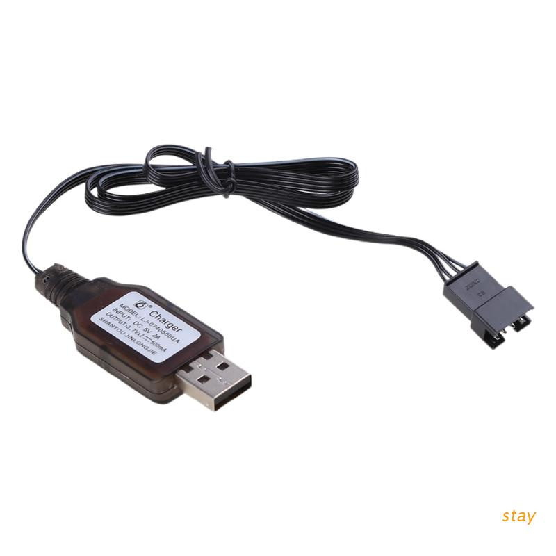 Bộ sạc pin Li-ion 7.4v (3.7v x2) SM-4P E561-001 NEWQIDA FODA RUI CHUANG R/C cho xe hơi tàu thuyền điều khiển từ xa