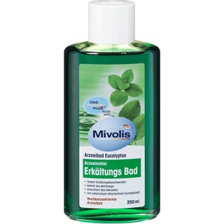 Tinh dầu tắm Khuynh diệp MIVOLIS hỗ trợ phòng cảm cúm - hàng Đức