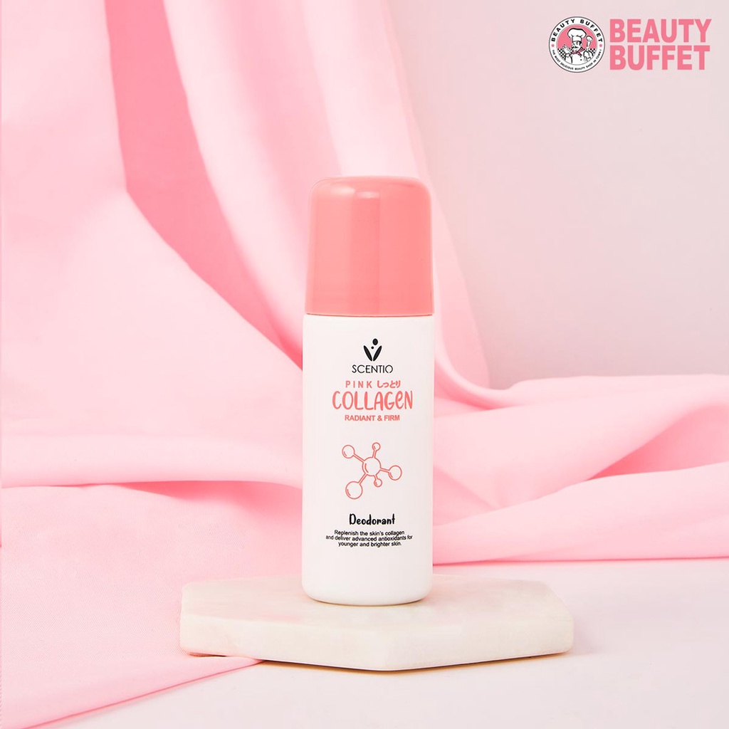 Lăn Khử Mùi Và Khô Thoáng Vùng Da Dưới Cánh Tay Beauty Buffet Scentio Pink Collagen 50ml | Hasaki - Sản Phẩm Chính Hãng