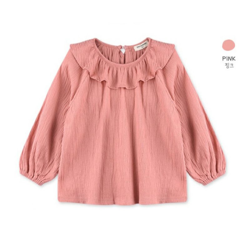 (Sz 140,150) lỗi vải- Áo cotton đũi Owley Barn VN xuất Hàn