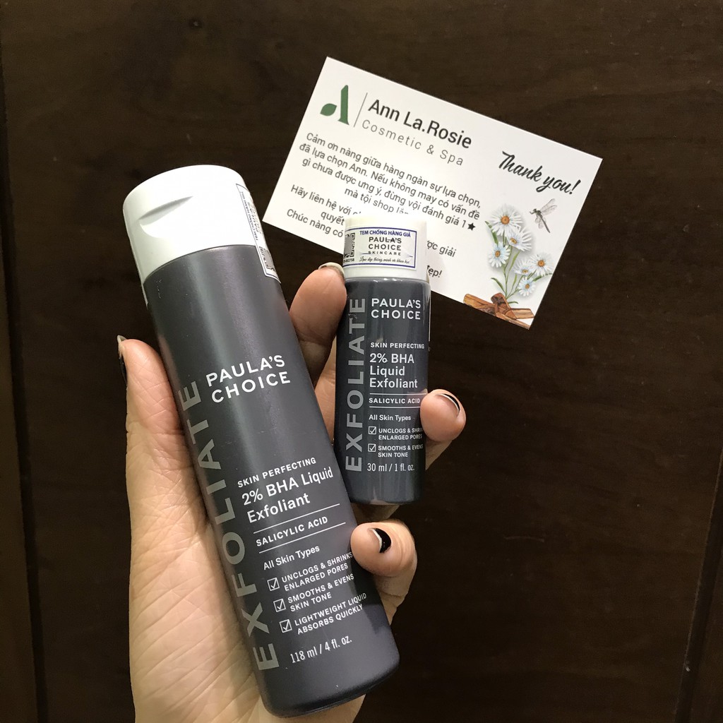 Dung Dịch Loại Bỏ Tế Bào Chết Paula's Choice Skin Perfecting 2% Bha Liquid Exfoliant