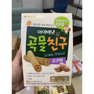 BÁNH NGŨ CỐC ĂN DẶM IVENET HÀN QUỐC CHO BÉ
