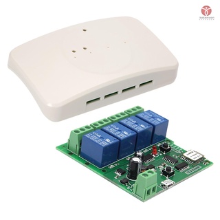 Mô đun công tắc wifi thông minh ewelink 4ch dc 5v 12v 32v điều khiển bằng giọng nói tương thích với amazon alexa google home