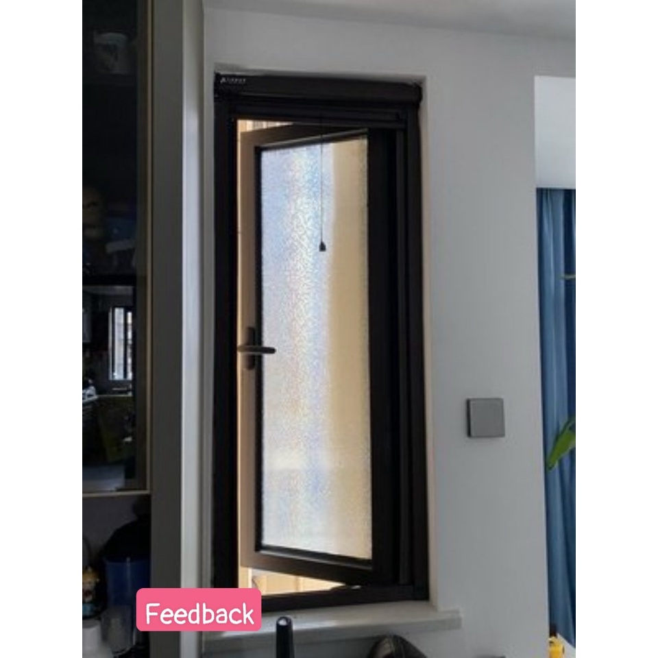 HC218 Decal dán kính cửa sổ ban công phòng ngủ tạo màu đẹp khi gặp ánh sáng nhiều màu chống nhìn trộm chắn ánh sáng mạnh