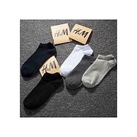 Tất H.M cổ ngắn 3 màu - PinkOri