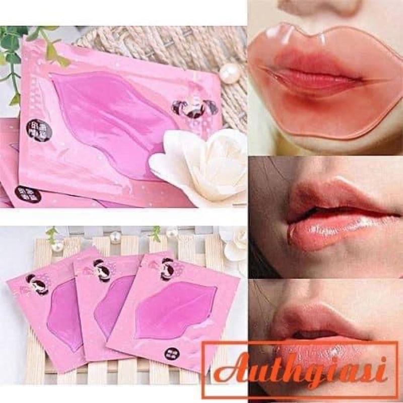 Mặt Nạ Môi Bioaqua Collagen Nourish Lips Membrane Mask chính hãng