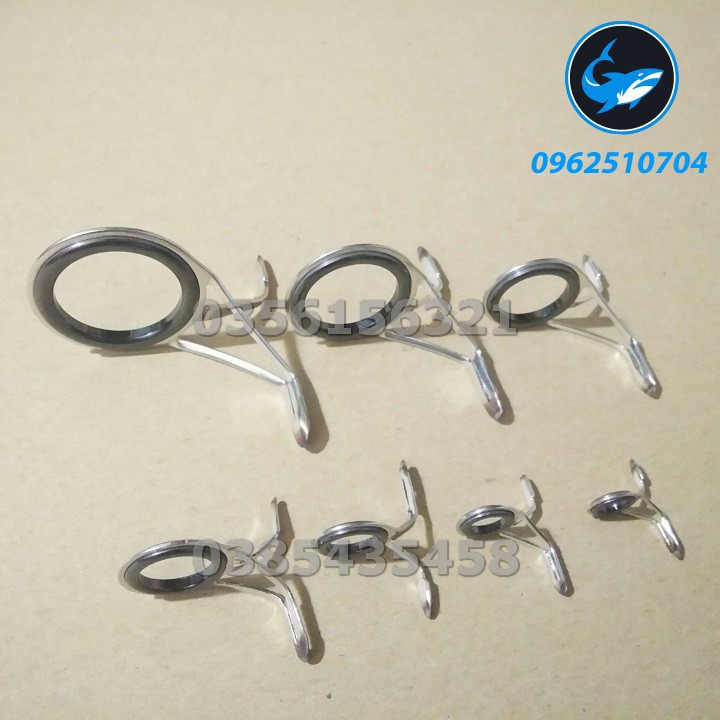 Bộ Khoen Cho Cần Câu Cá 2 Khúc Hàng Chuản