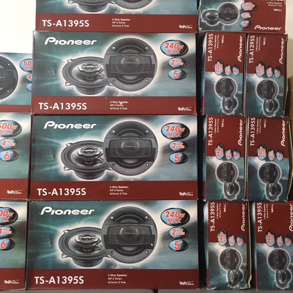 Loa Cánh Cửa 5 inch 13cm Pioneer TS-A1395S - Loa Đồng Trục 240W 2 Đường Tiếng Cho Ô Tô Xe Hơi